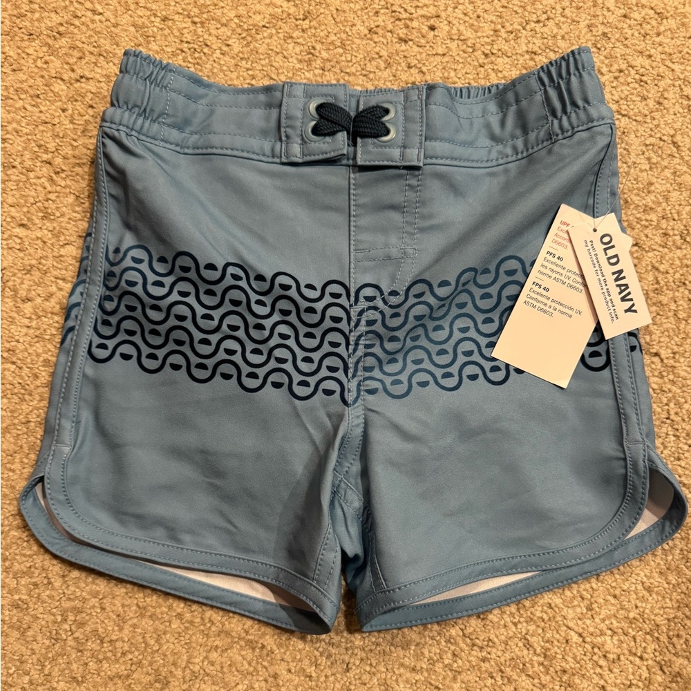 Old Navy Kids Blue Swim Trunks